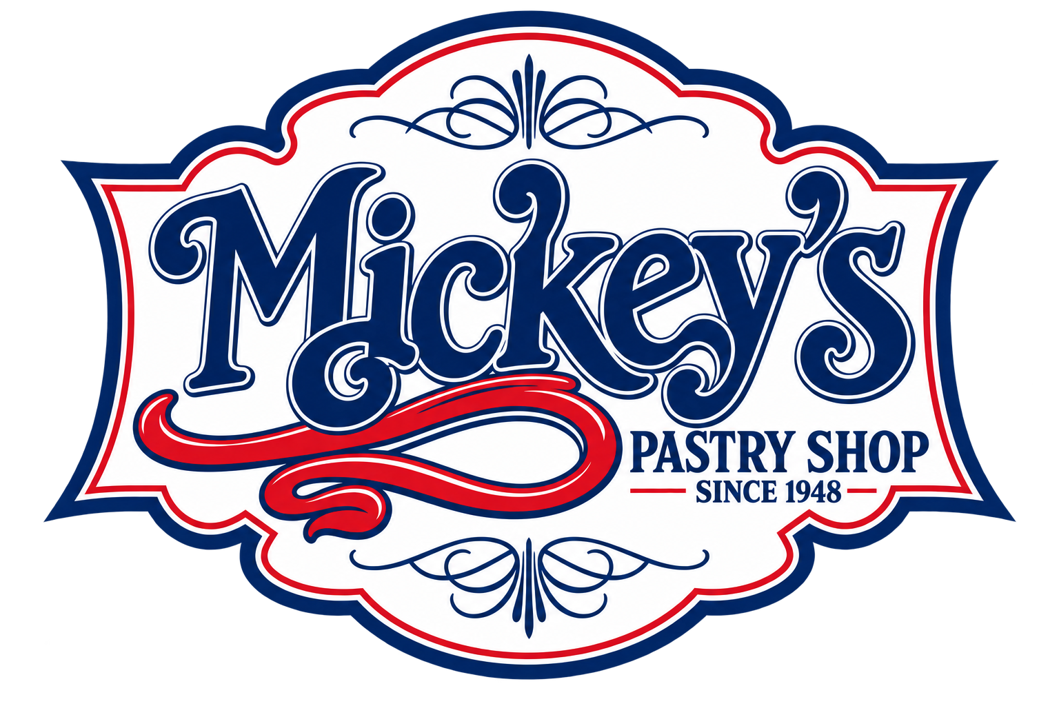 Mickey's Pastry Shop, since 1948
